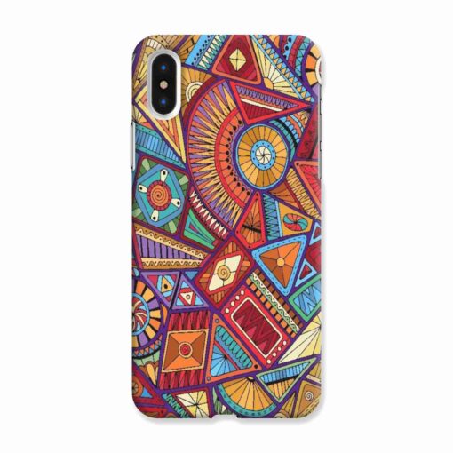 Iphone XS Mobile Covers Abstract Pattern