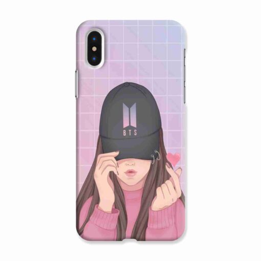 Iphone XS Mobile Covers BTS Girl