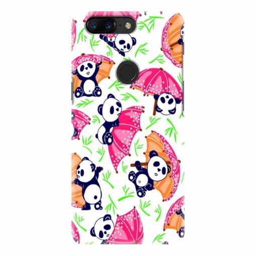 Oneplus 5T Little Pandas Back Cover