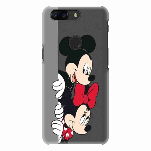 Oneplus 5T Minnie and Mickey Mouse
