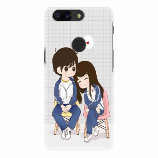 Oneplus 5T Romantic Friends Back Cover
