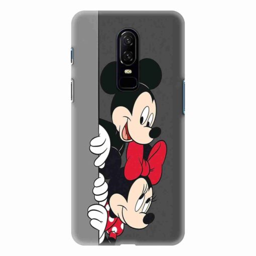 Oneplus 6 Minnie and Mickey Mouse