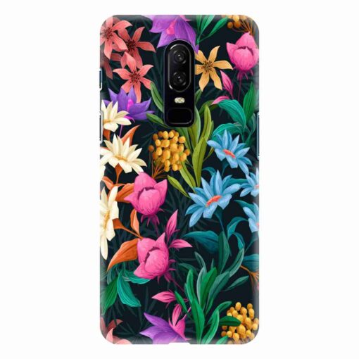 Oneplus 6 Multicolor Floral