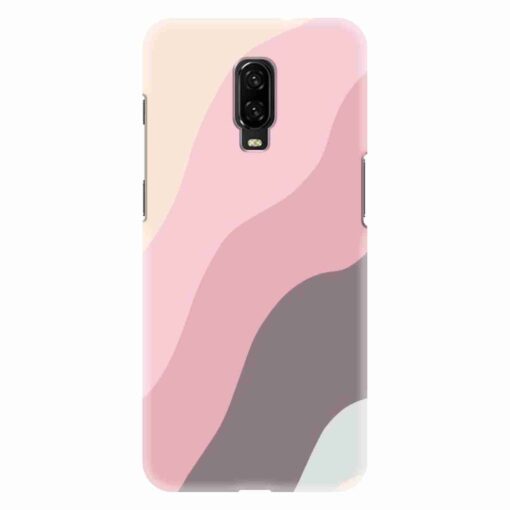 Oneplus 6T Colorful Curvy Line