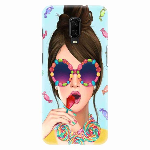 Oneplus 6T Girl With Lollipop