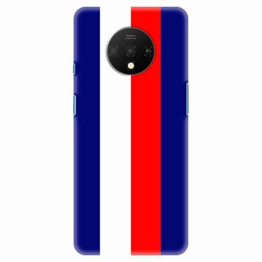 Oneplus 7T Blue Red Straight Line