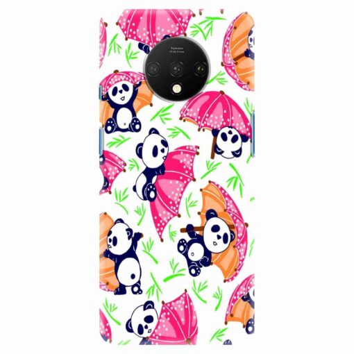 Oneplus 7T Little Pandas Back Cover