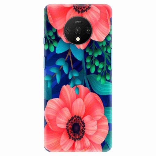 Oneplus 7T Peach Floral