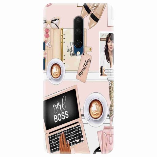 Oneplus 7T Pro Boss Girl Mobile Cover