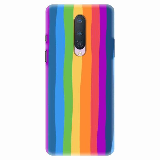 Oneplus 8 5G T Mobile Colorful Dark Shade Rainbow