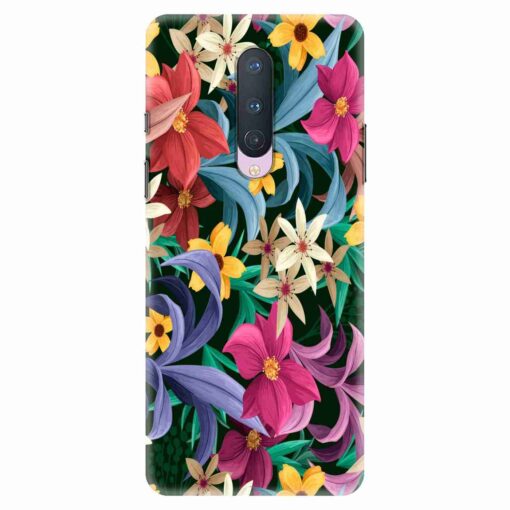 Oneplus 8 5G T Mobile Floral Paint Design