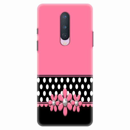 Oneplus 8 5G T Mobile Pink black Floral