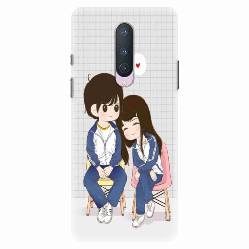 Oneplus 8 5G T Mobile Romantic Friends Back Cover
