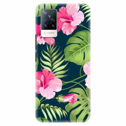 Vivo V21 5G Mobile Covers Tropical Leaf DE4