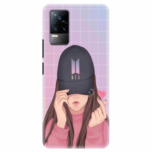 Vivo V21E Mobile Covers BTS Girl