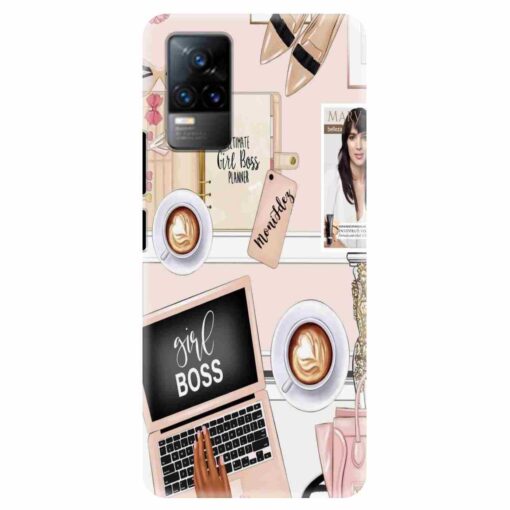 Vivo V21E Mobile Covers Boss Girl Mobile Cover