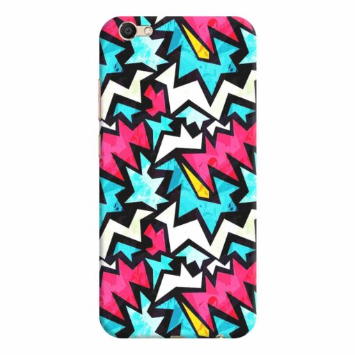 Vivo V5 Mobile Covers Colorful Abstract