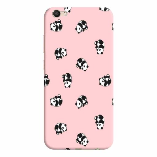 Vivo V5 Mobile Covers Cute Panda