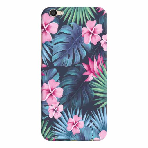 Vivo V5 Mobile Covers Leafy Floral