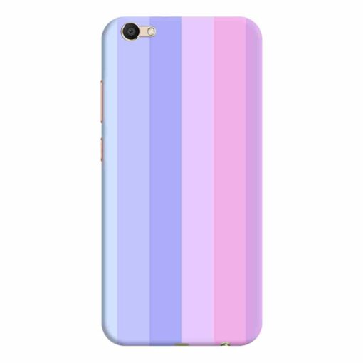 Vivo V5 Mobile Covers Light Shade Straight Rainbow