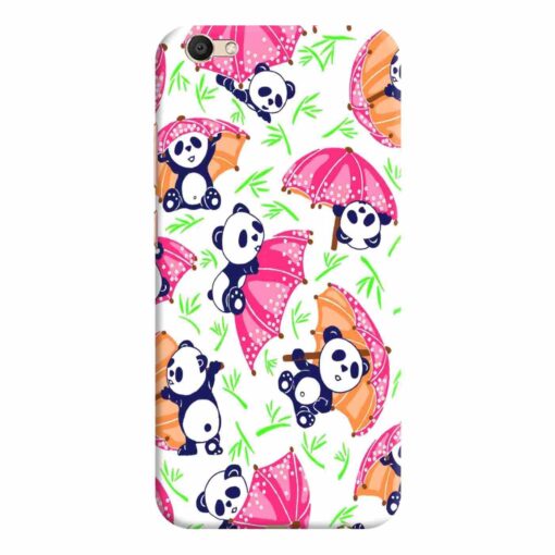 Vivo V5 Mobile Covers Little Pandas Back Cover