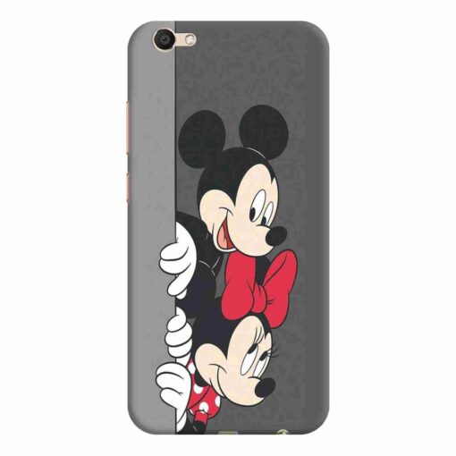 Vivo V5 Mobile Covers Minnie and Mickey Mouse