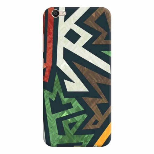 Vivo V5 Mobile Covers Multicolor Abstracts