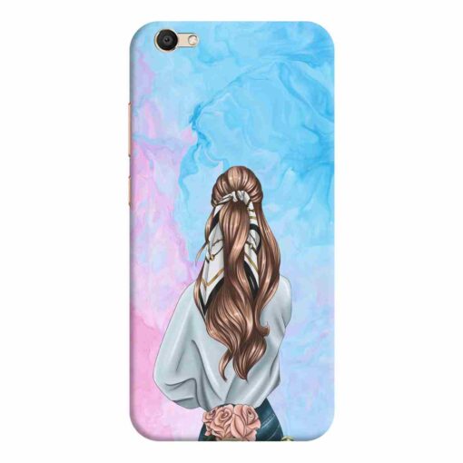 Vivo V5 Mobile Covers Stylish Girl 3D