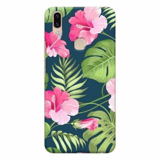 Vivo V9 Mobile Covers Tropical Leaf DE4