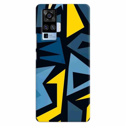 Vivo X50 Pro Mobile Covers Abstract Pattern YBB