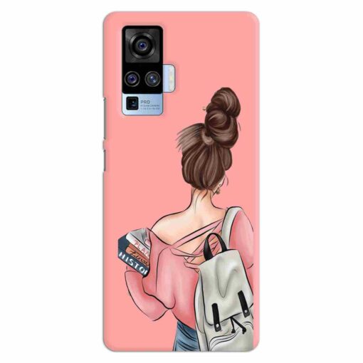 Vivo X50 Pro Mobile Covers College Girl