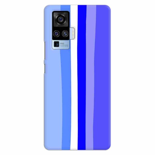 Vivo X50 Pro Mobile Covers Ocean Blue Rainbow