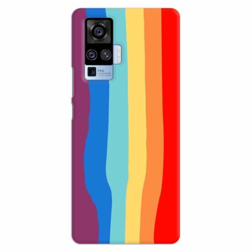 Vivo X50 Pro Mobile Covers Rainbow