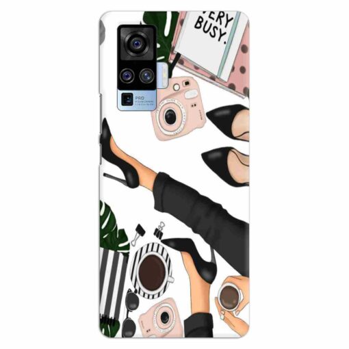 Vivo X50 Pro Mobile Covers Trendy Girl