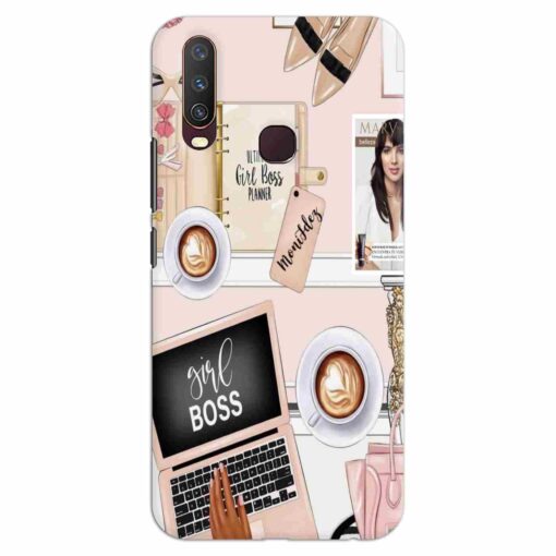 Vivo Y12 Mobile Covers Boss Girl Mobile Cover