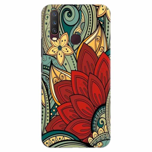 Vivo Y12 Mobile Covers Floral Design FLOD