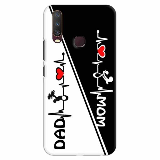 Vivo Y12 Mobile Covers Mom Dad Love