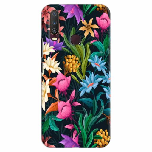 Vivo Y12 Mobile Covers Multicolor Floral