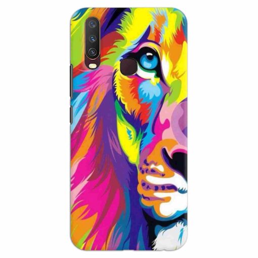 Vivo Y12 Mobile Covers Multicolor Lion