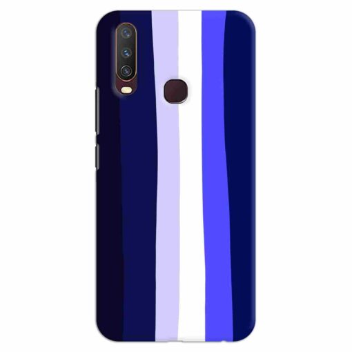 Vivo Y12 Mobile Covers Prussian Blue Shade Rainbow