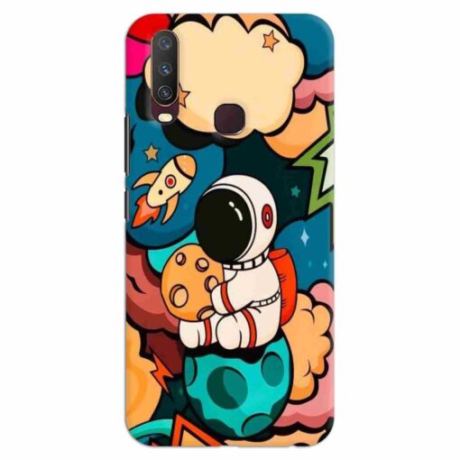 Vivo Y12 Mobile Covers Space Character