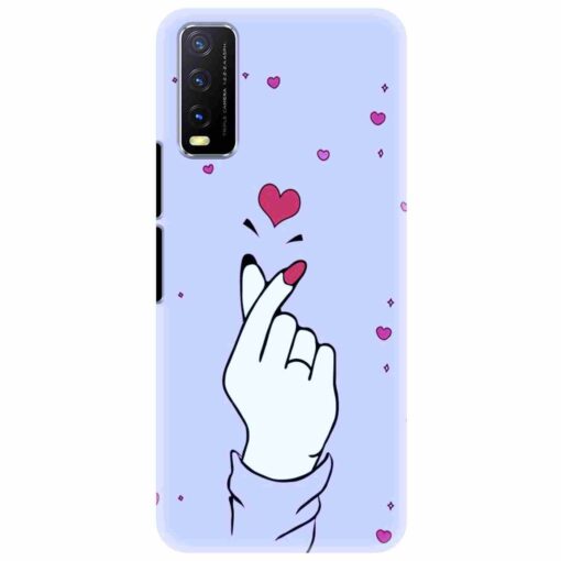 Vivo Y20 Mobile Covers BTS Hand