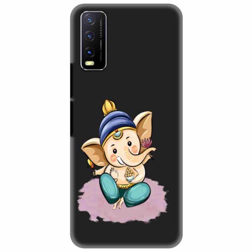 Vivo Y20 Mobile Covers Bal Ganesha