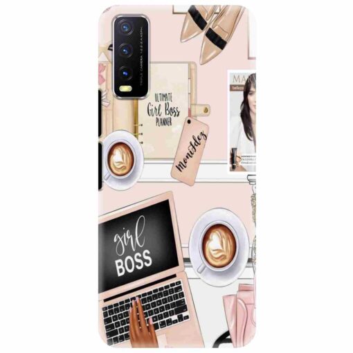 Vivo Y20 Mobile Covers Boss Girl Mobile Cover