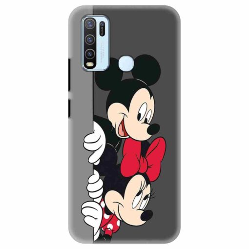 Vivo Y50 Mobile Covers Minnie and Mickey Mouse