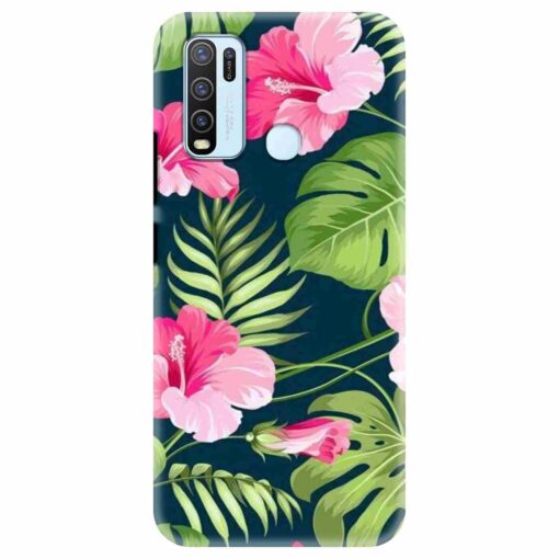 Vivo Y50 Mobile Covers Tropical Leaf DE4