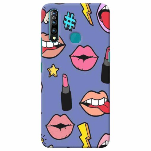 Vivo Z1 Pro Mobile Covers Lipstick Lips Design