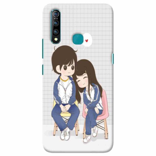 Vivo Z1 Pro Mobile Covers Romantic Friends Back Cover