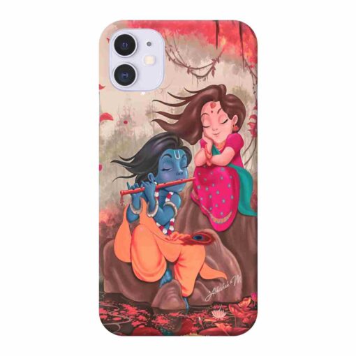 iPhone 11 Mobile Cover Radha Krishna