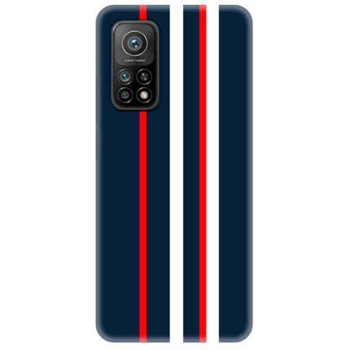 Mi 10T Mobile Cover 3D Formal Line Design